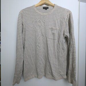 Banana Republic Cotton Striped Crewneck Sweater Shirt